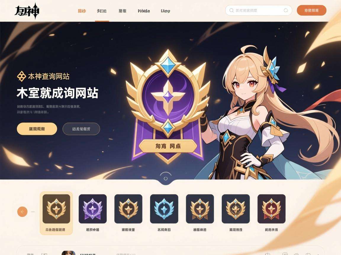 原神成就查询网站