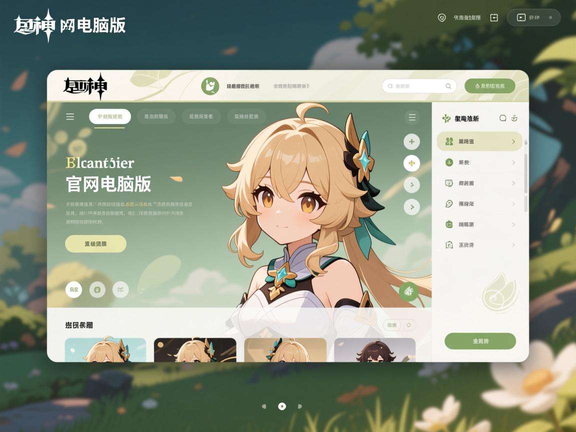 电脑版原神官网在哪