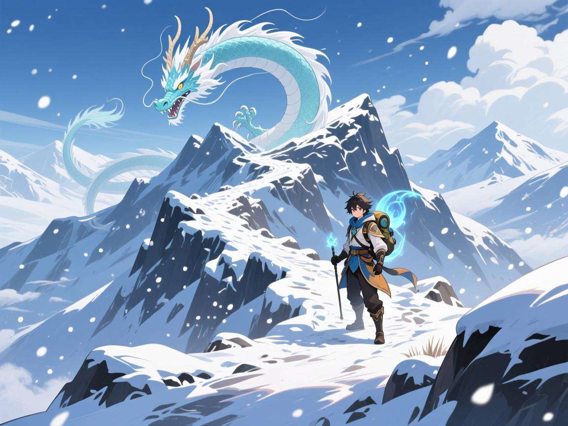 原神龙脊雪山上山的路