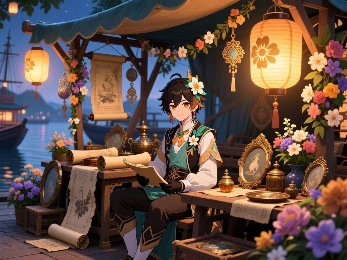 原神骗骗花蜜商人