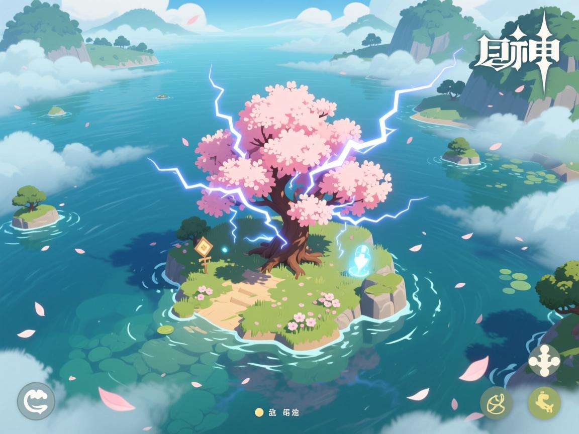 原神雷樱树位置任务