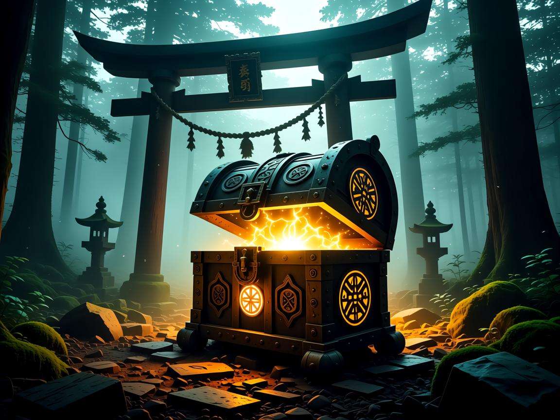 原神在荒废神社探索