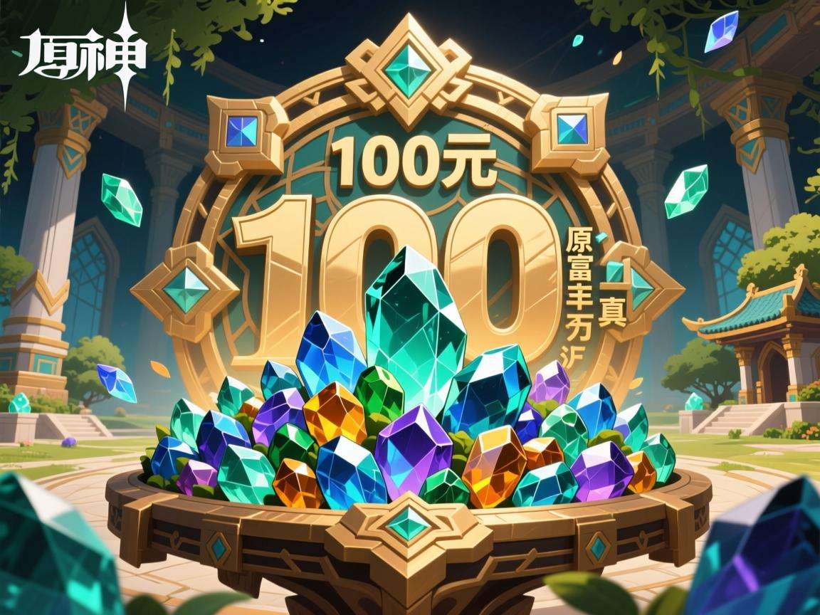 原神100元12万原石是真的吗