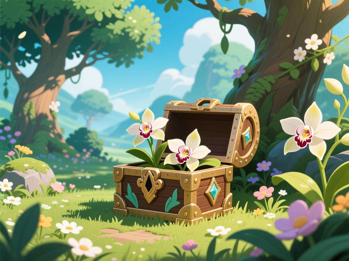 原神兰那罗风景画宝箱