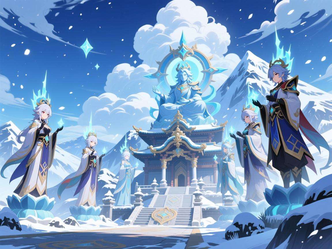 原神雪山七天神像没有对话