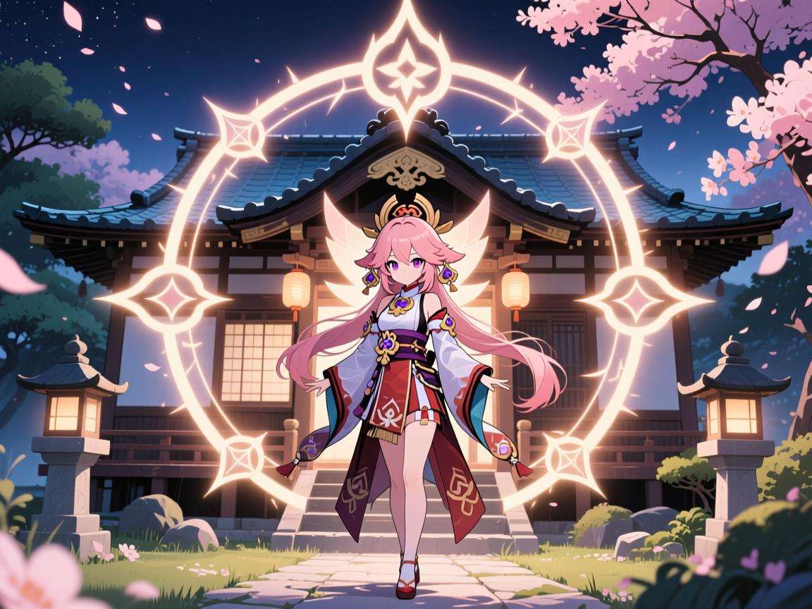 原神稻妻神樱大祓神里屋敷结界