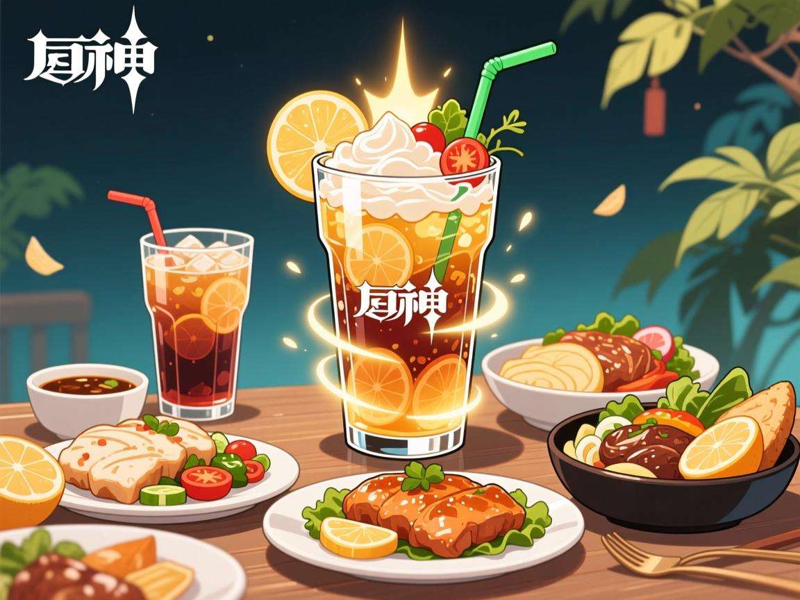 原神饮品的强化和食物可以叠加吗
