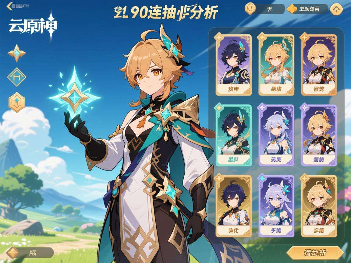 云原神如何抽卡分析