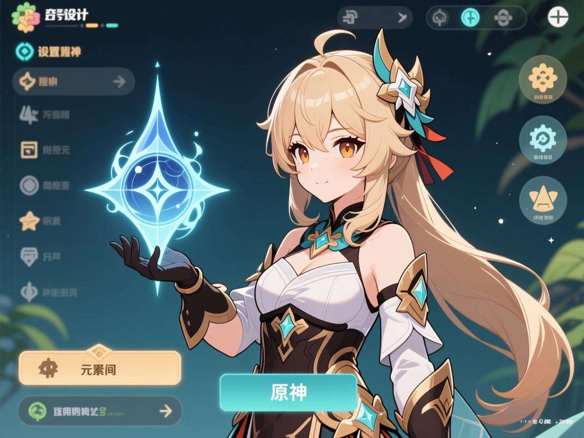 原神怎么打开设置