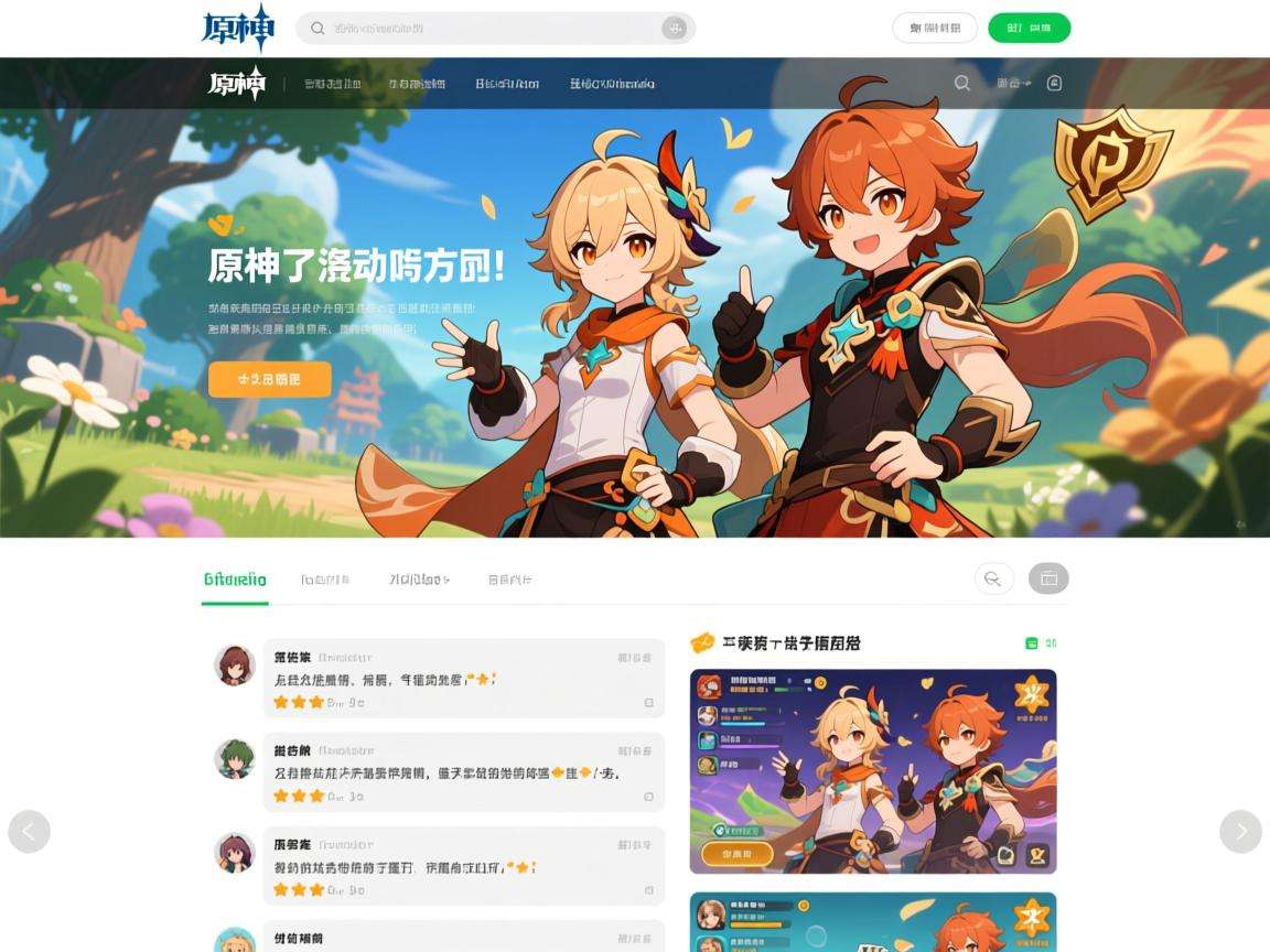 原神官网游戏评价处