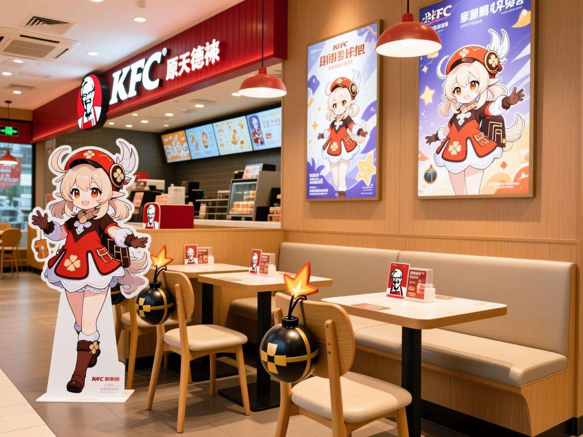 原神联动肯德基门店