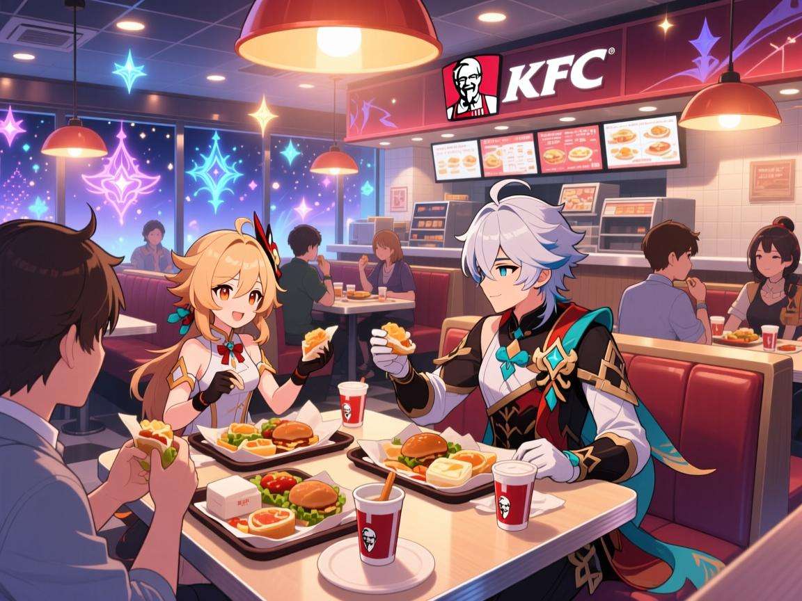 原神联动kfc套餐地点