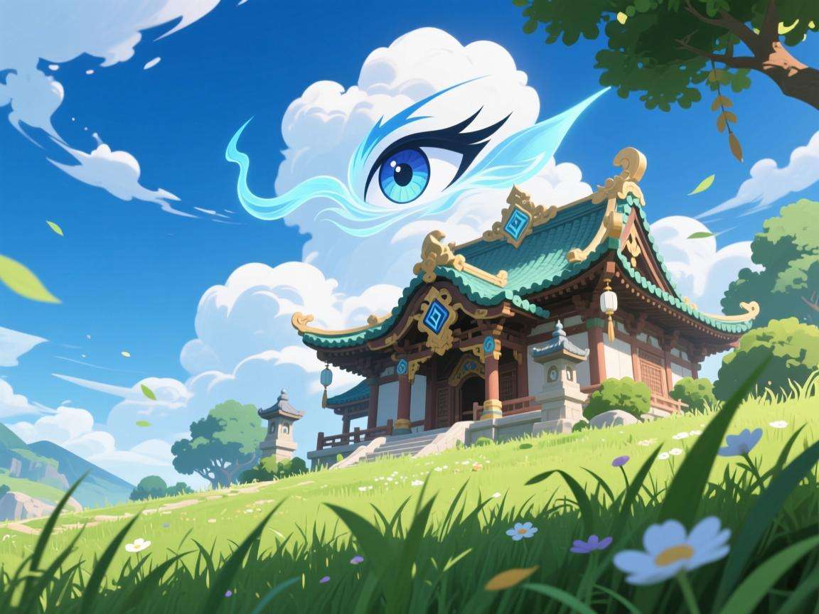 原神风神瞳位置固定吗