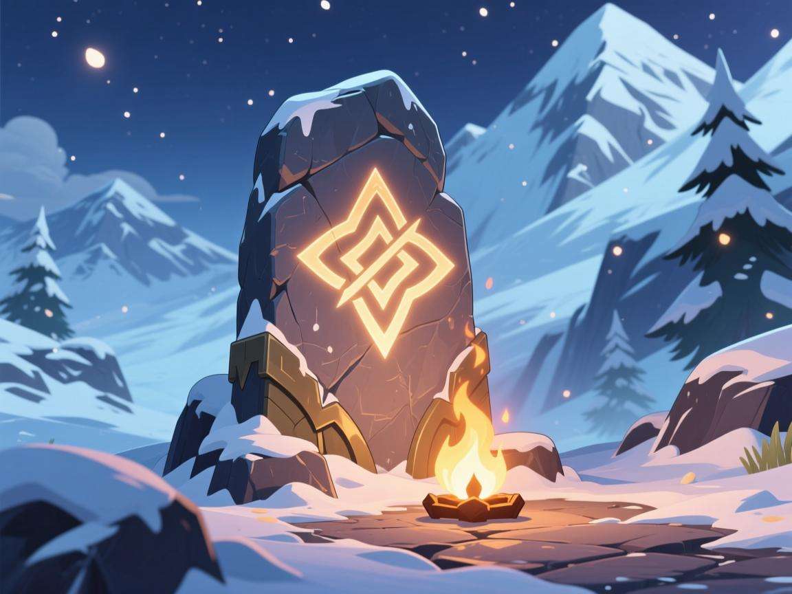原神雪山第五个石碑解密