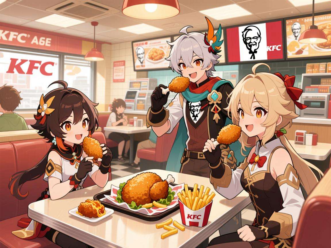 原神kfc二次联动在哪里