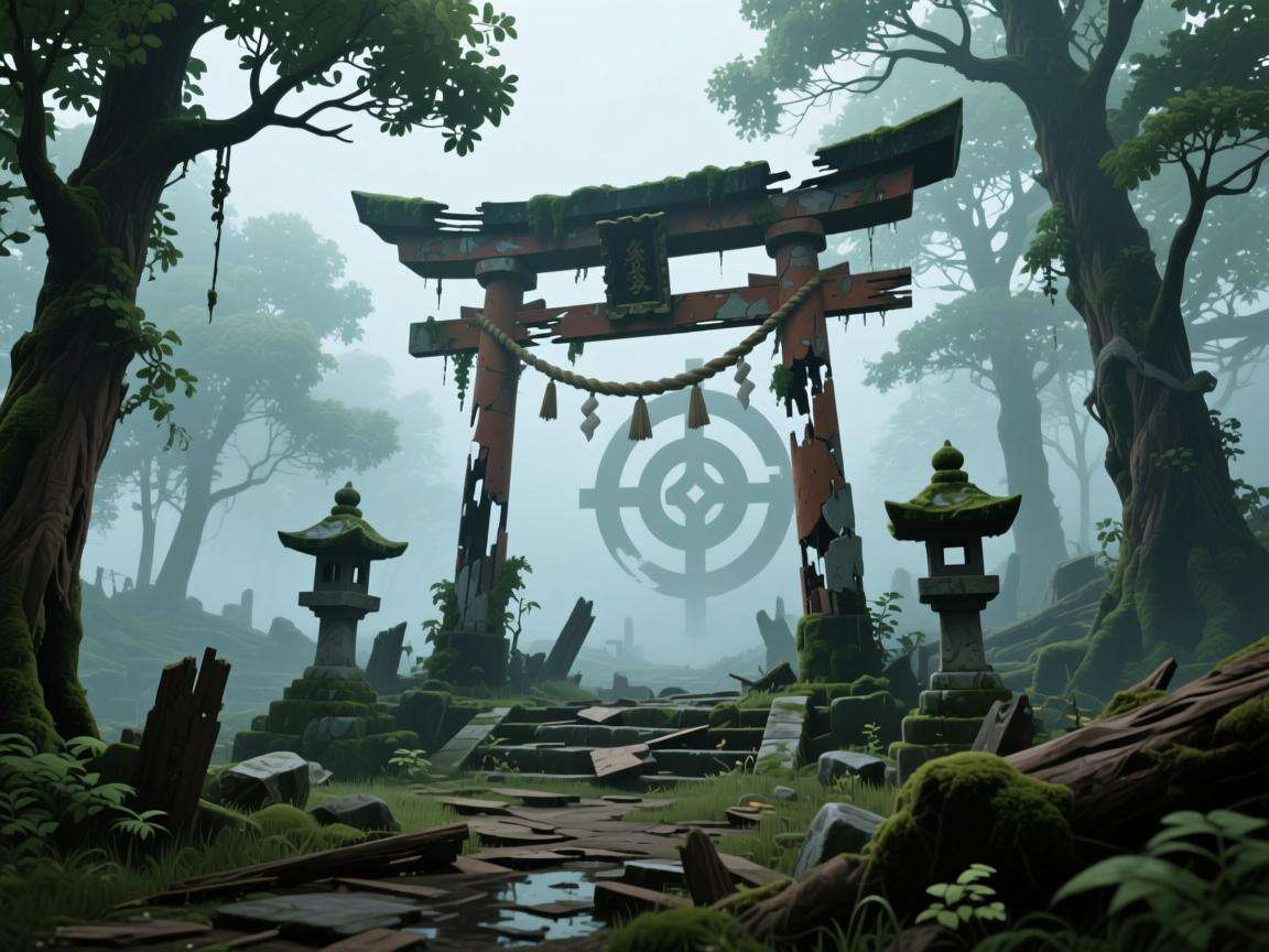 原神稻妻荒废神社