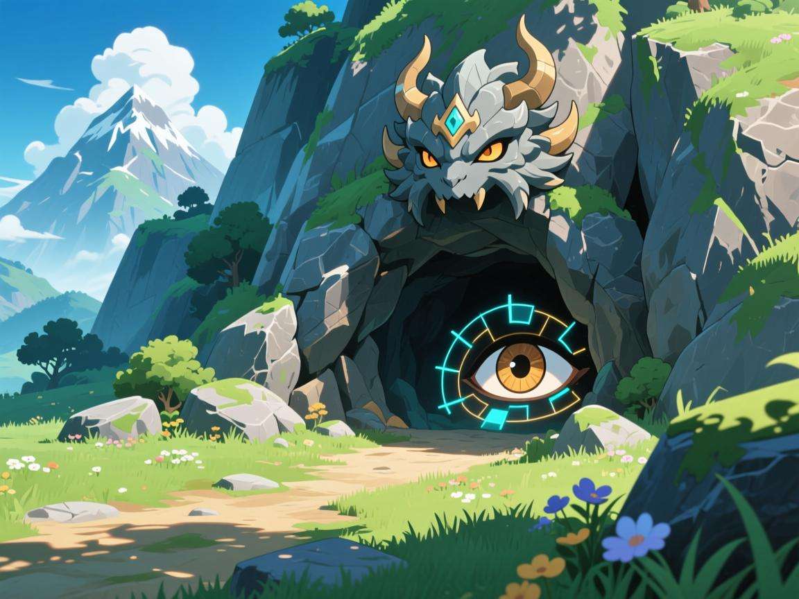 原神天恒山附近岩神瞳位置