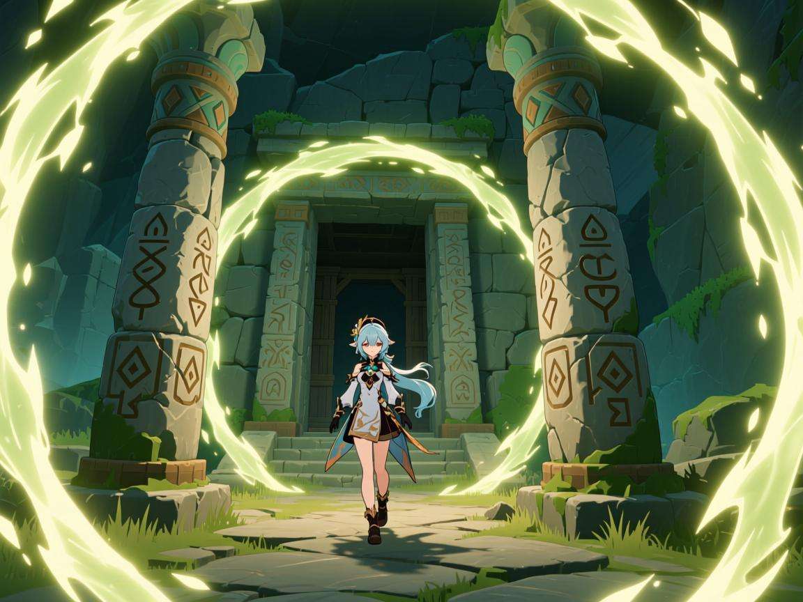 原神前往调查古代遗迹