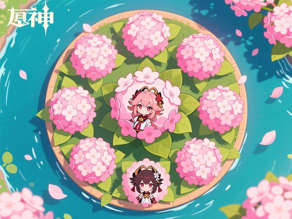 原神稻妻绯樱绣球分布图