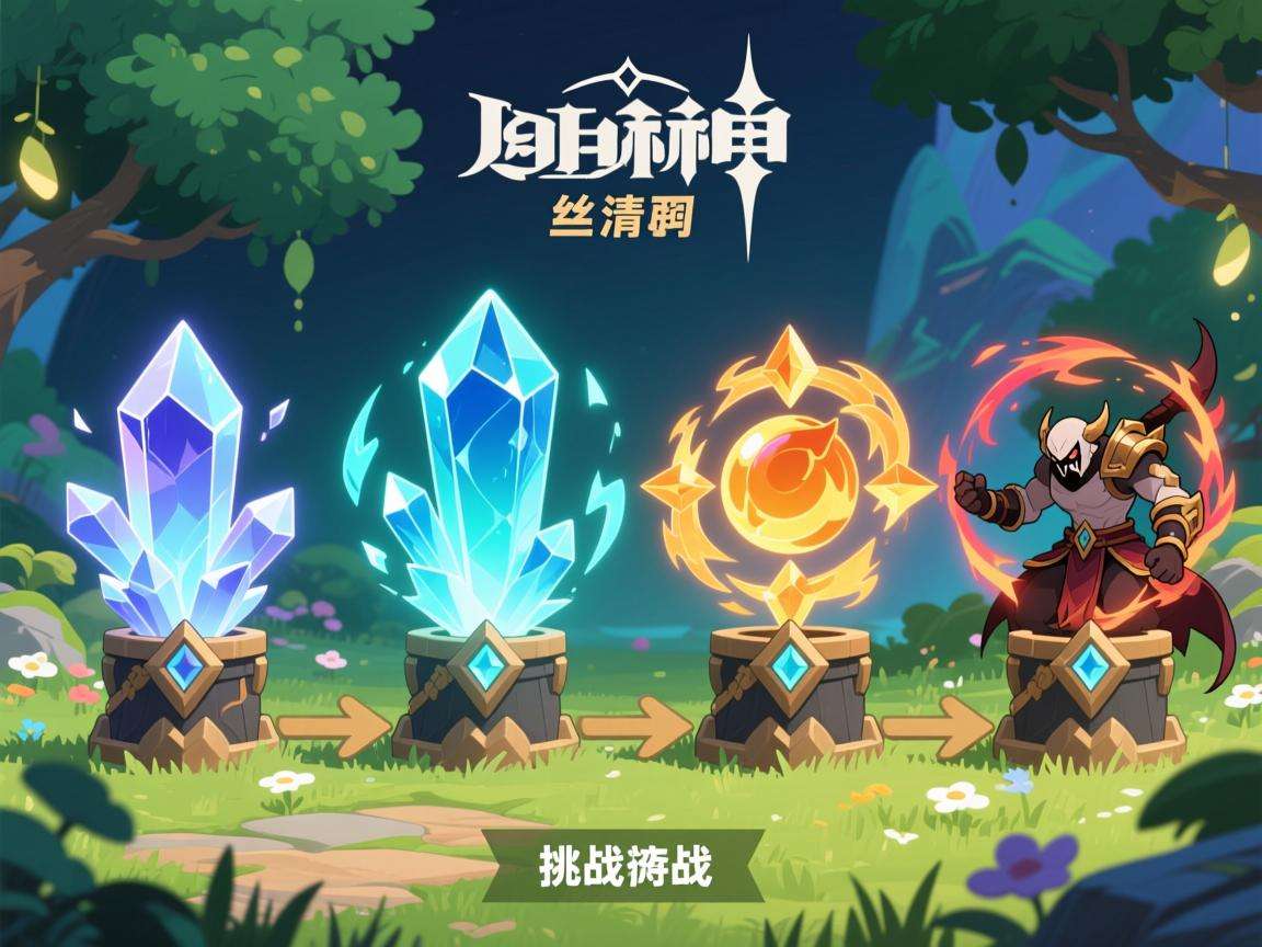 原神四个结界顺序