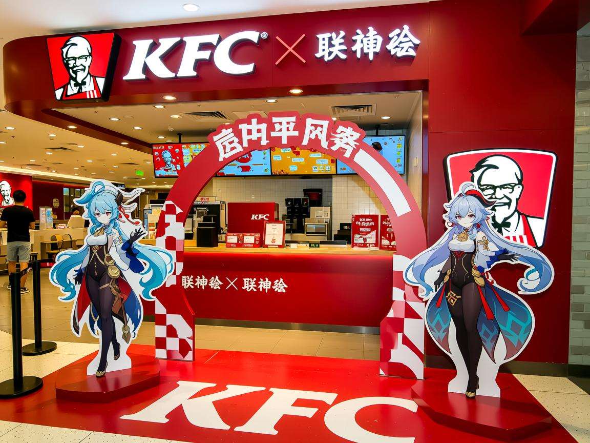 原神联动肯德基范围