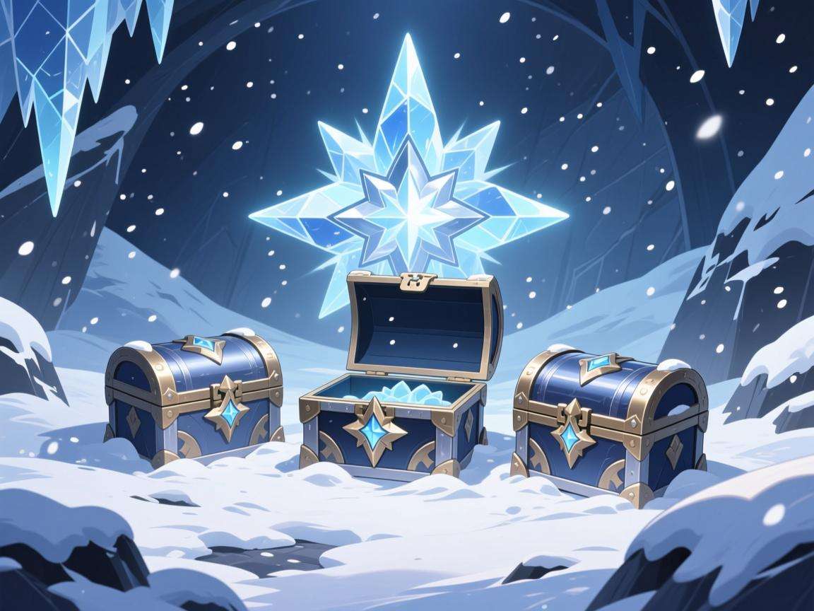 原神雪山三个匣子密室雪藏的银星没有