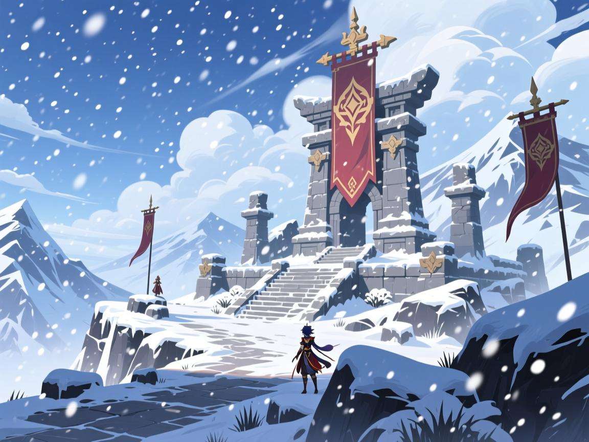 原神雪山顶废墟怎么解锁