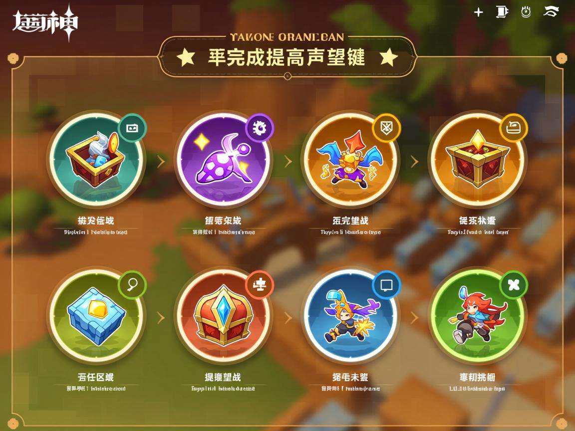 原神怎么提高声望
