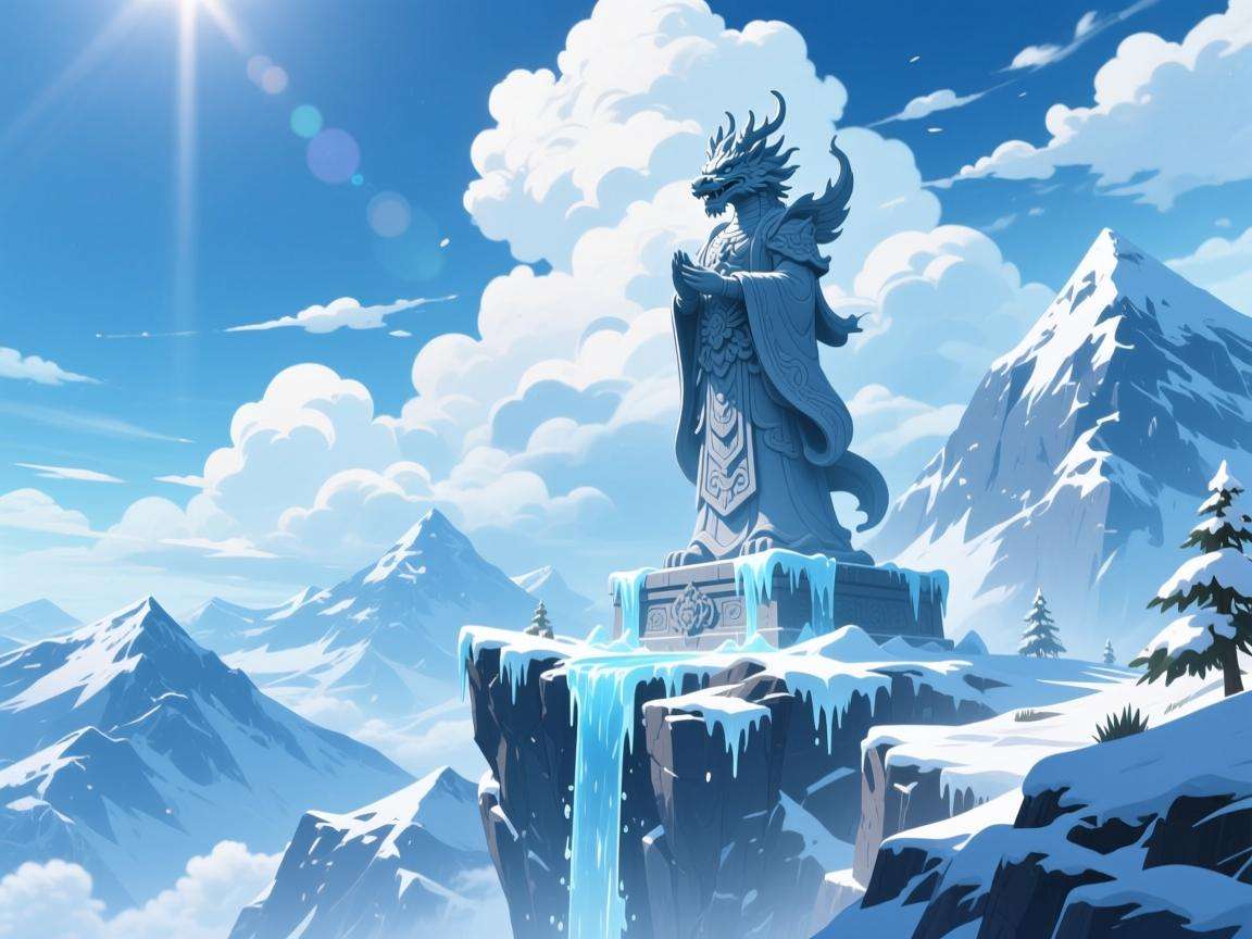 原神龙脊雪山神像在哪
