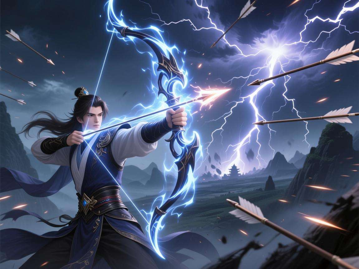 原神公子与破魔之弓：演绎战场热血与不羁风采