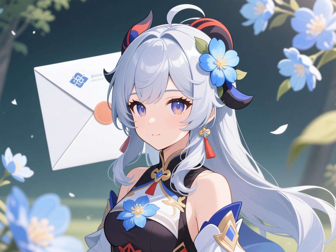 原神神里绫华邮件