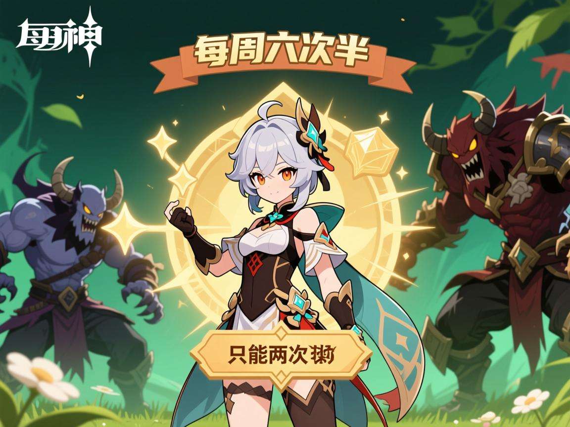 原神每周3次减半只能收取两次奖励