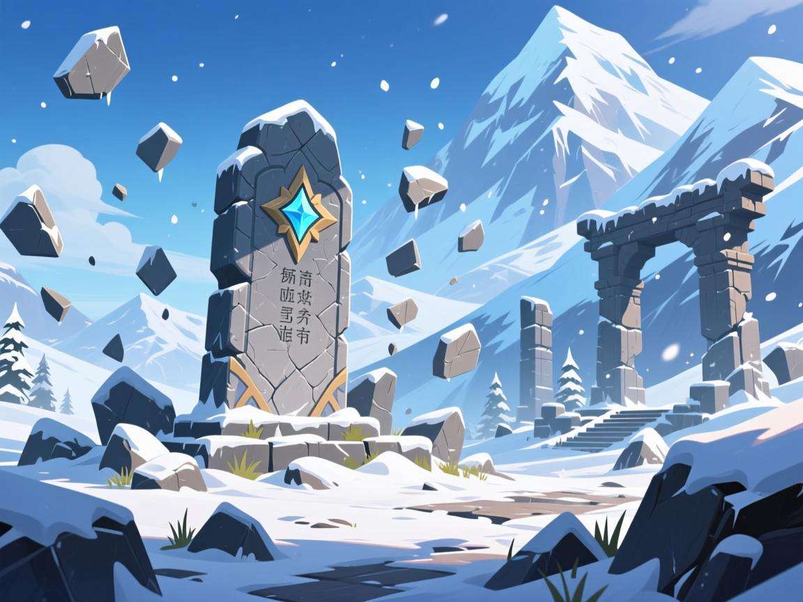 原神雪山石碑在哪里开启