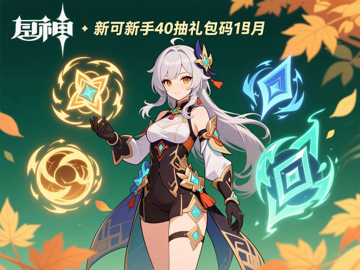 原神新手40抽礼包码10月