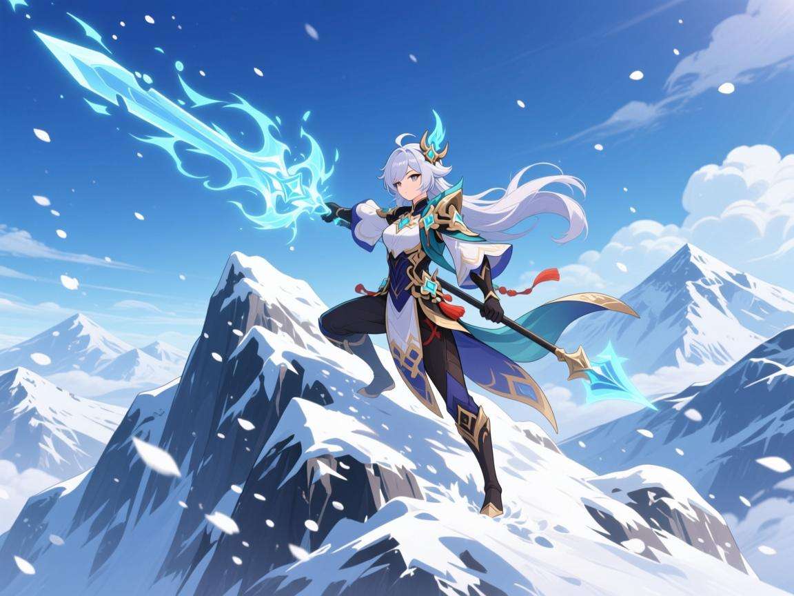 原神雪山山顶怎么上去仙灵