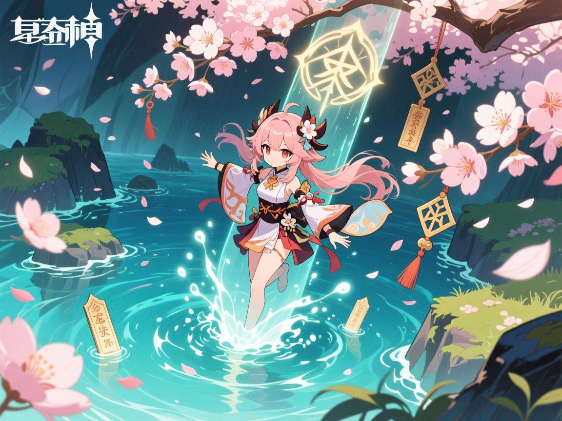原神神樱大祓荒海水怎么降下去
