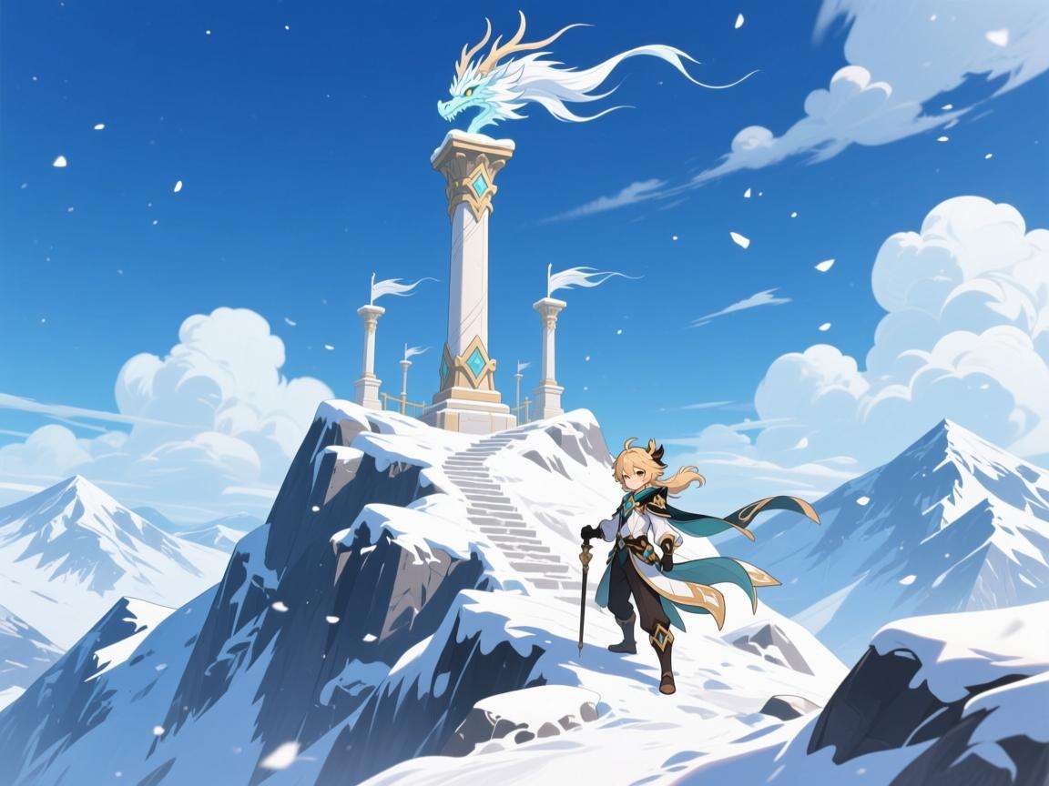 原神龙脊雪山芬德尼尔之顶怎么上去