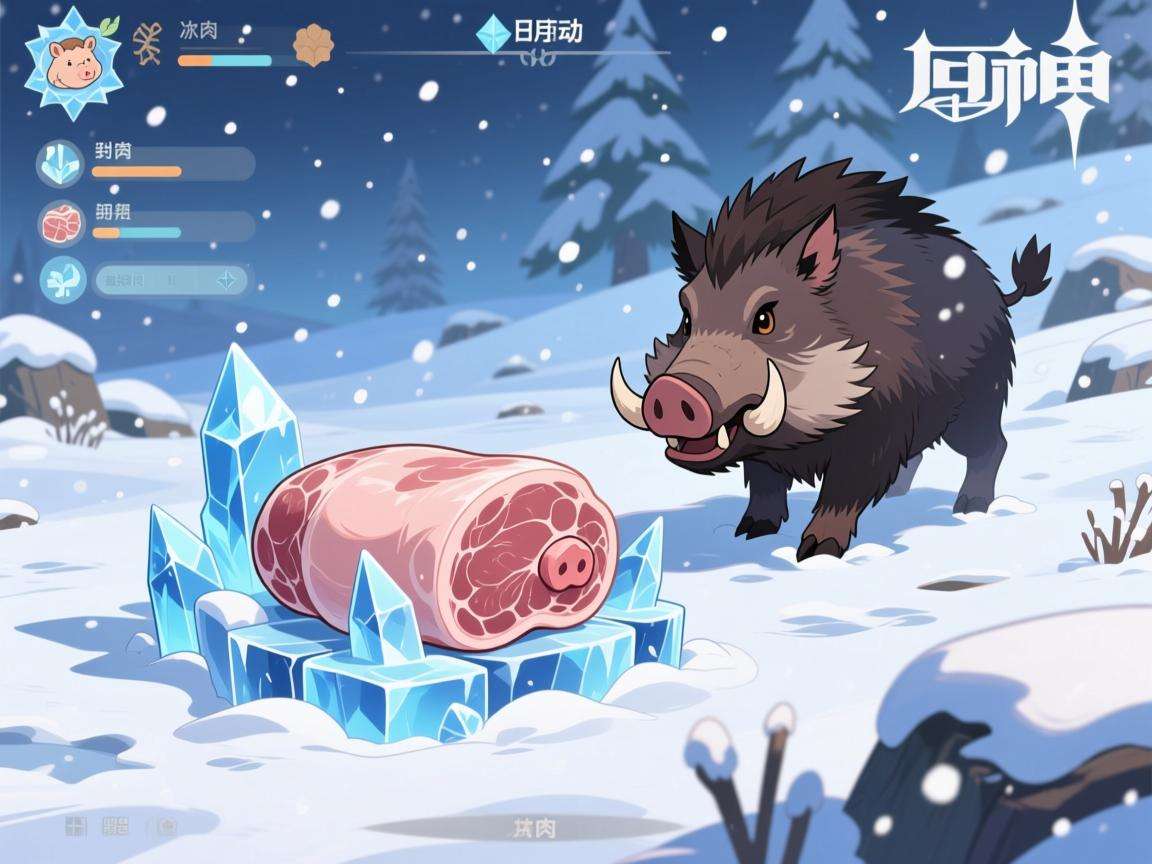 原神冷冻肉任务怎么做