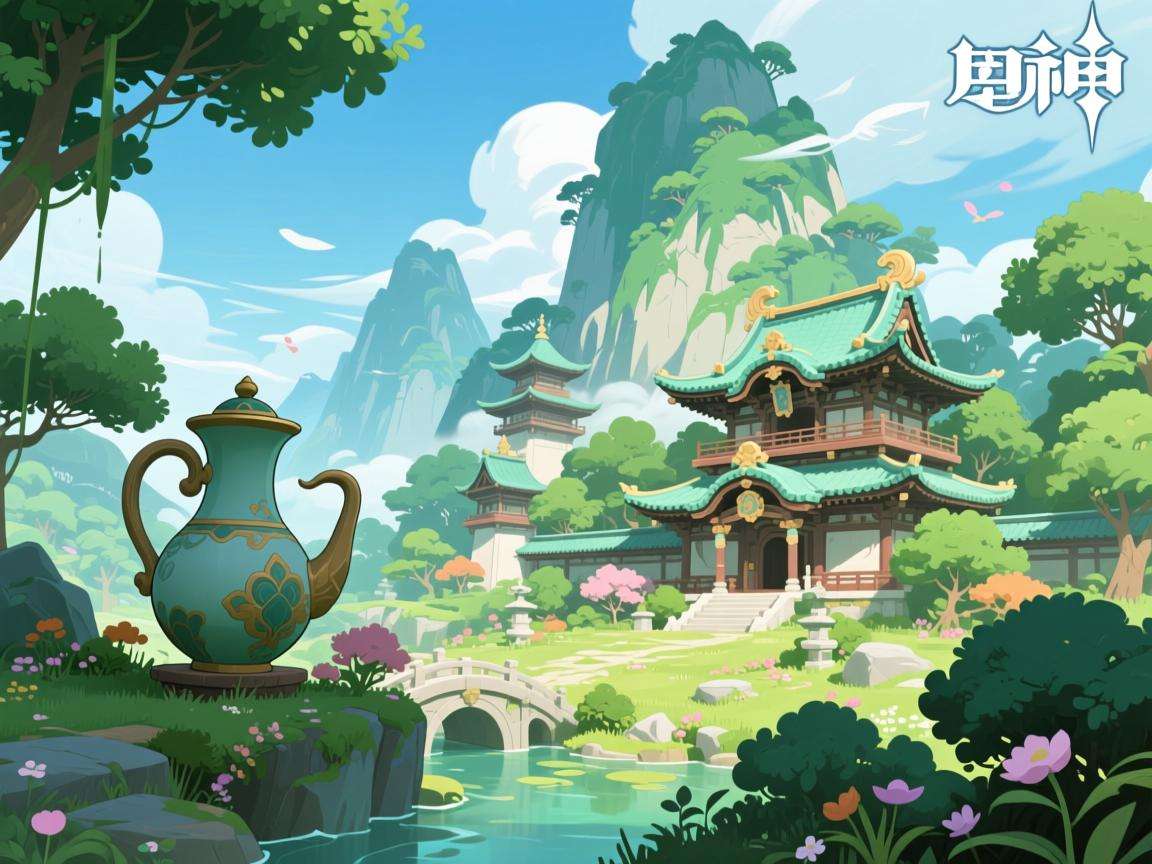 原神尘歌壶翠黛峰摹本分享：领略别样洞天风光