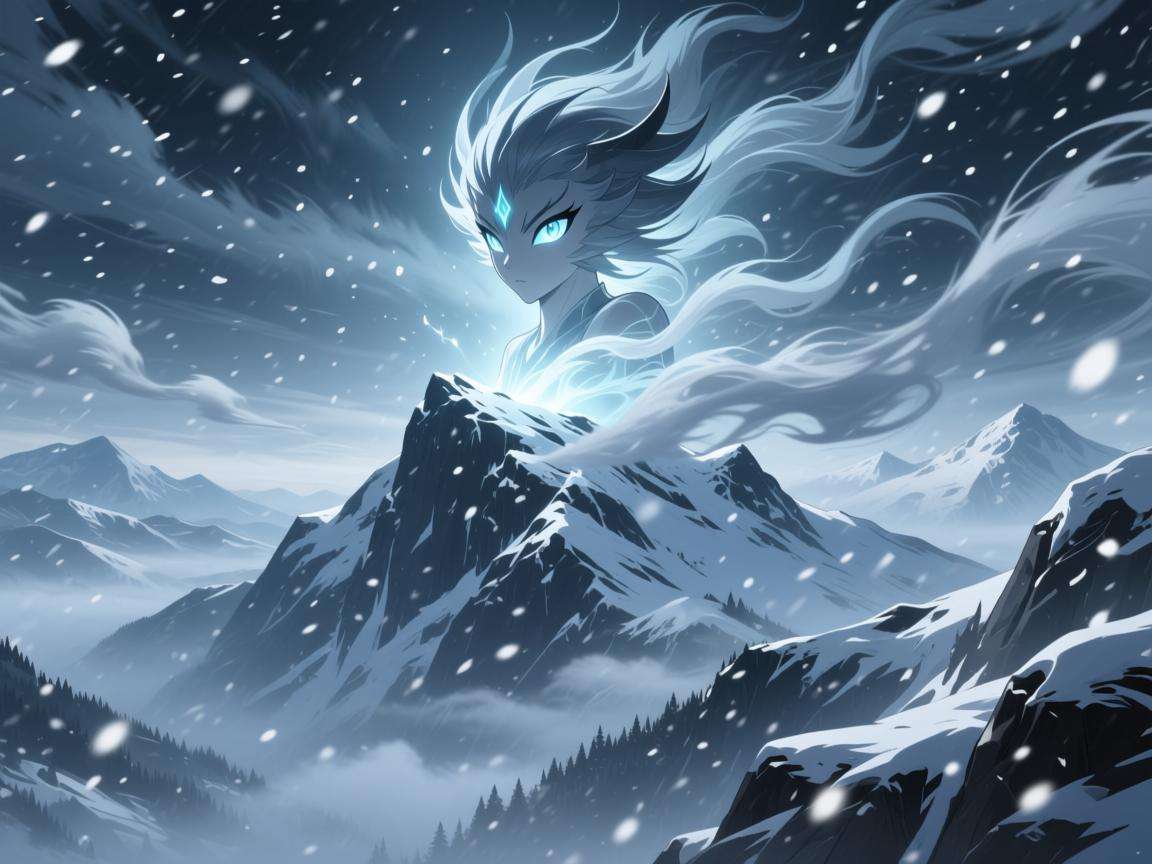 探秘原神雪山边缘：寻觅那隐匿的风神瞳之秘