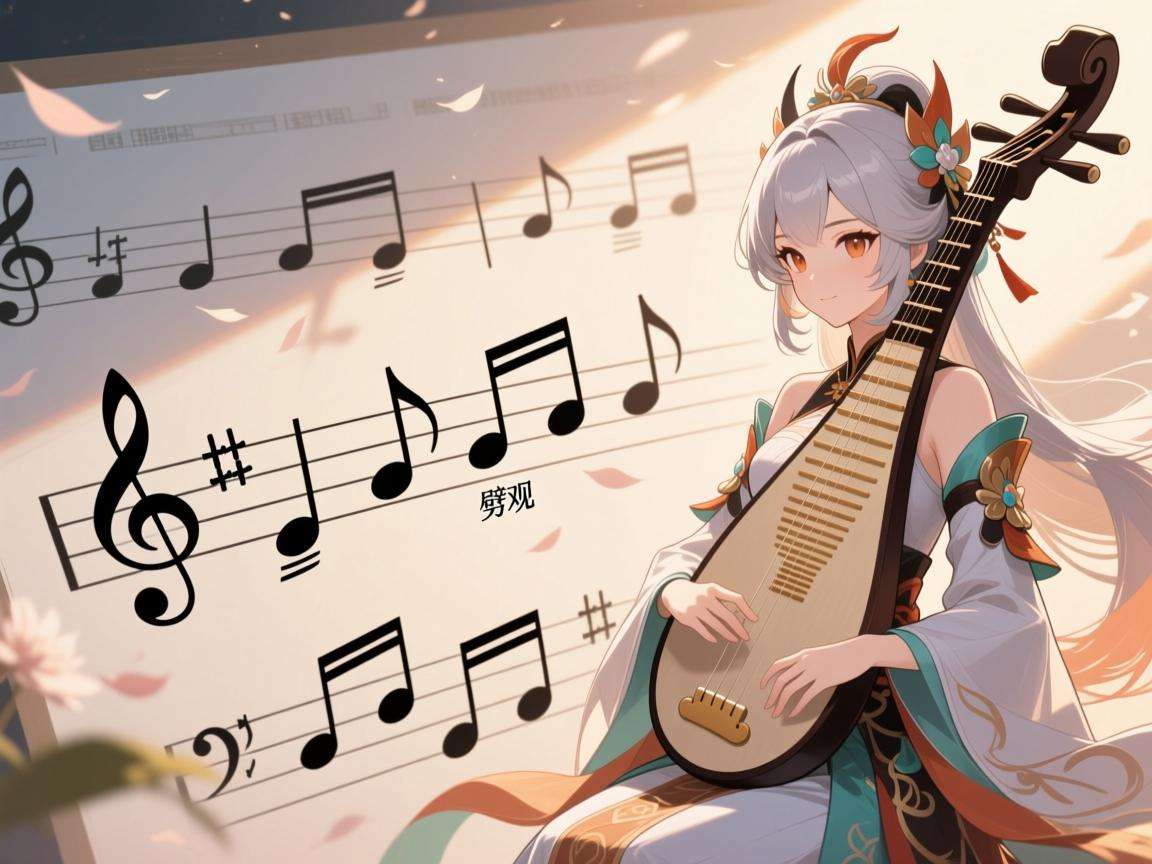 《原神》神女劈观琴谱：指尖流转，奏响璃月戏曲之韵