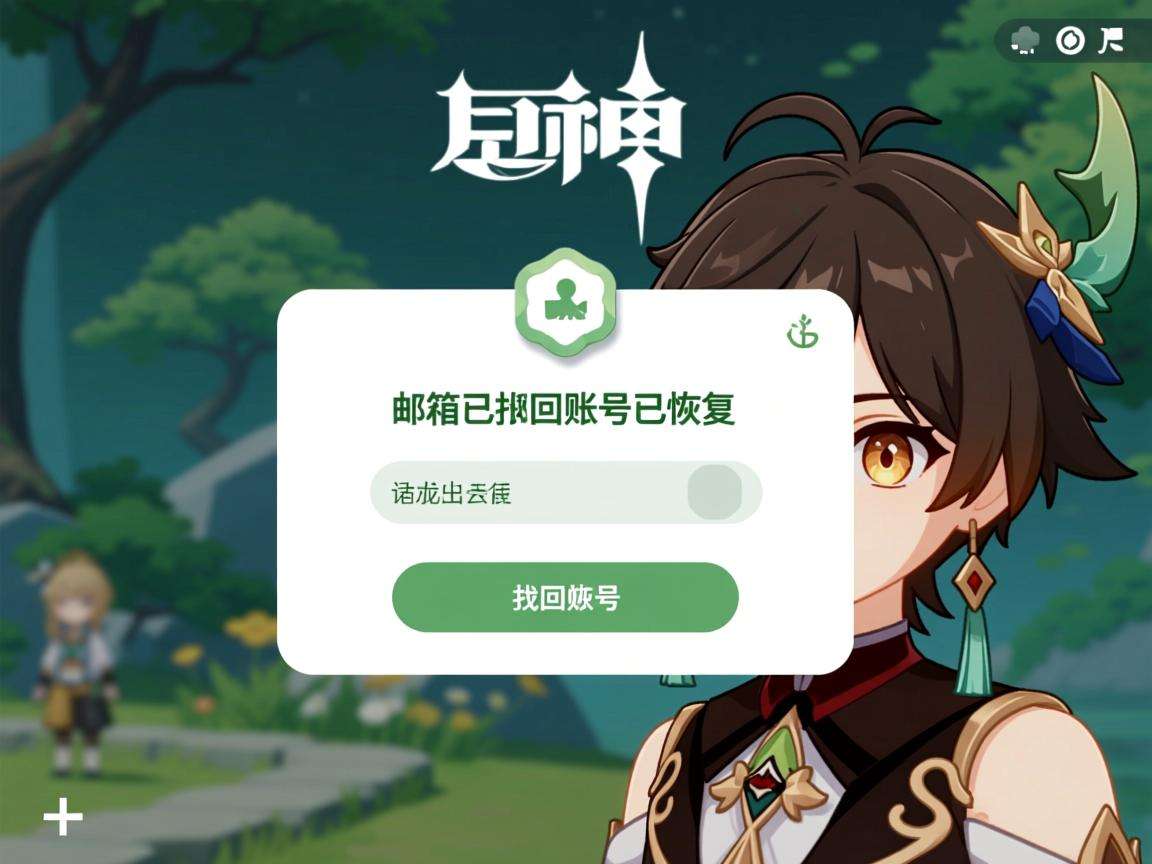 原神账号丢失怎么办？教你几招快速找回原神账号的方法
