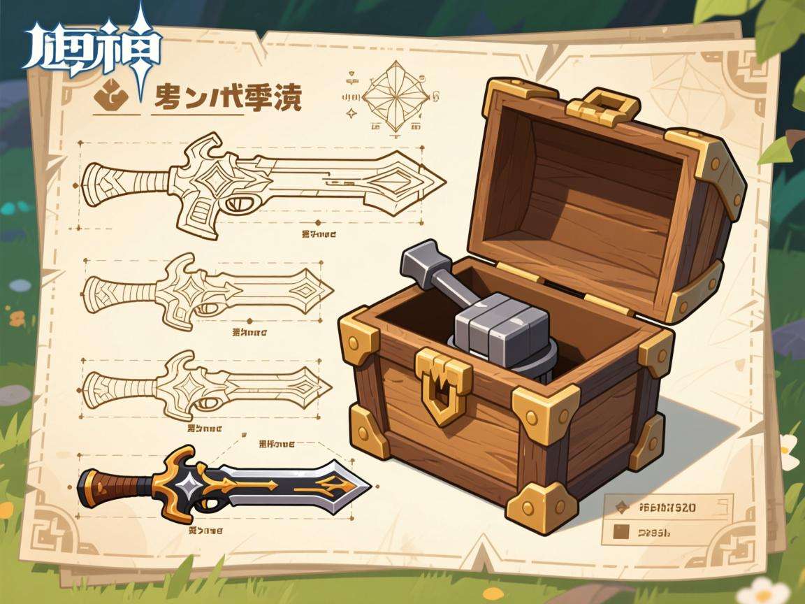 原神武器图纸在哪可以购买