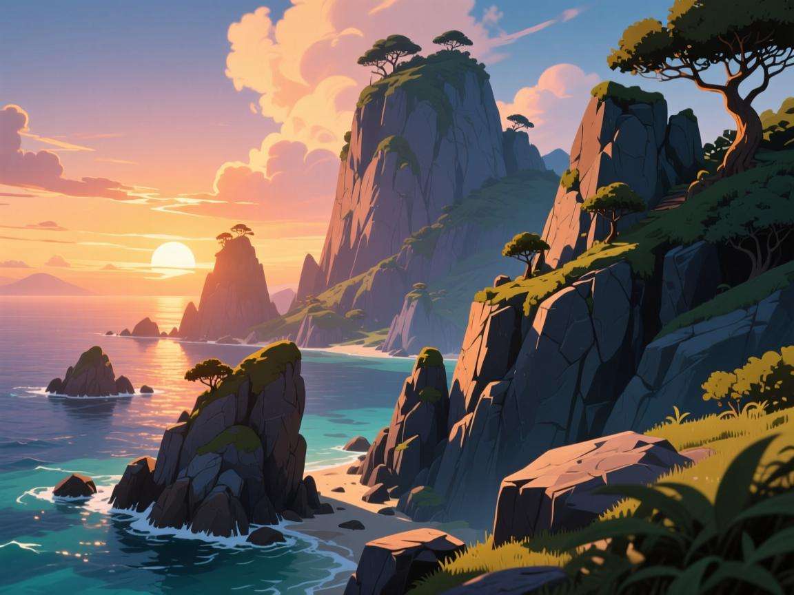原神清籁岛画片：领略奇幻海岛的独特魅力