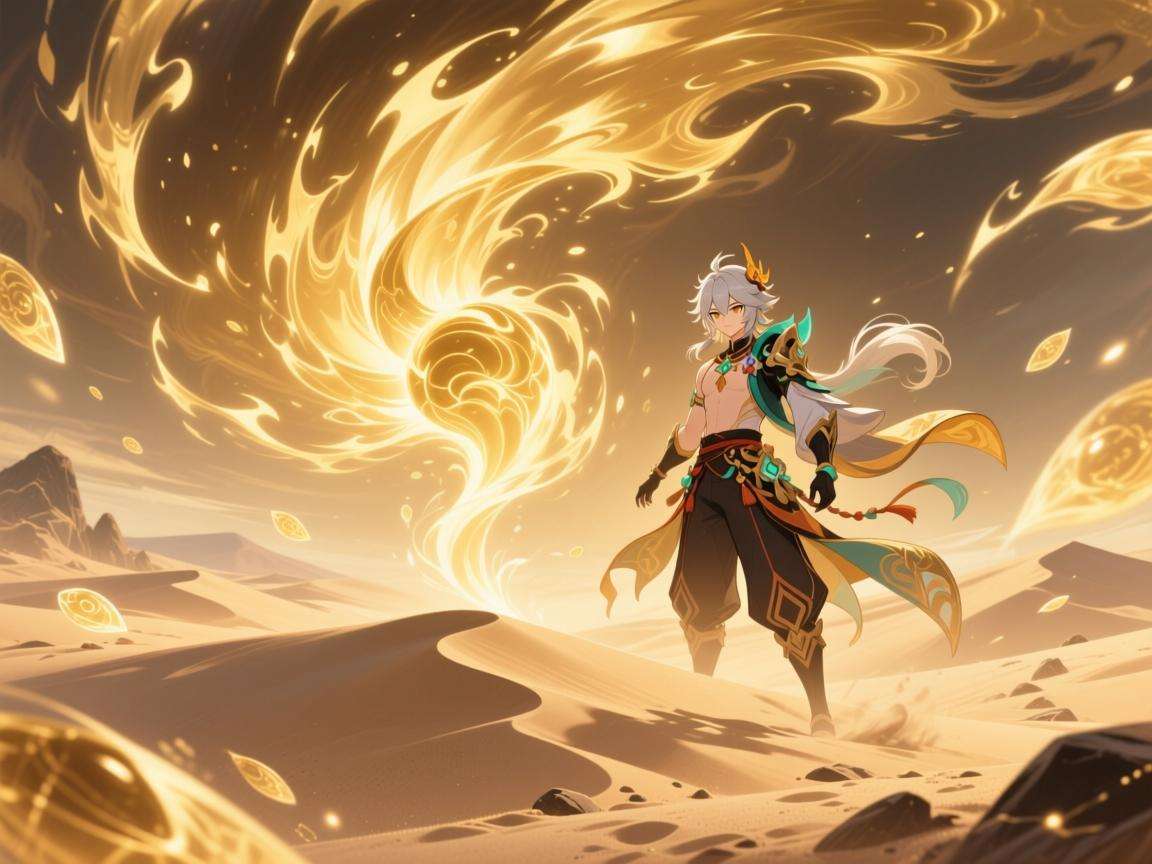 《魈的时之沙：在岁月流转中镌刻守护璃月的不灭印记》