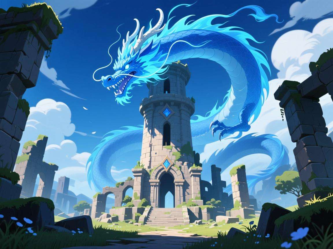 探秘原神风龙废墟：古老遗迹中的神秘与奇幻