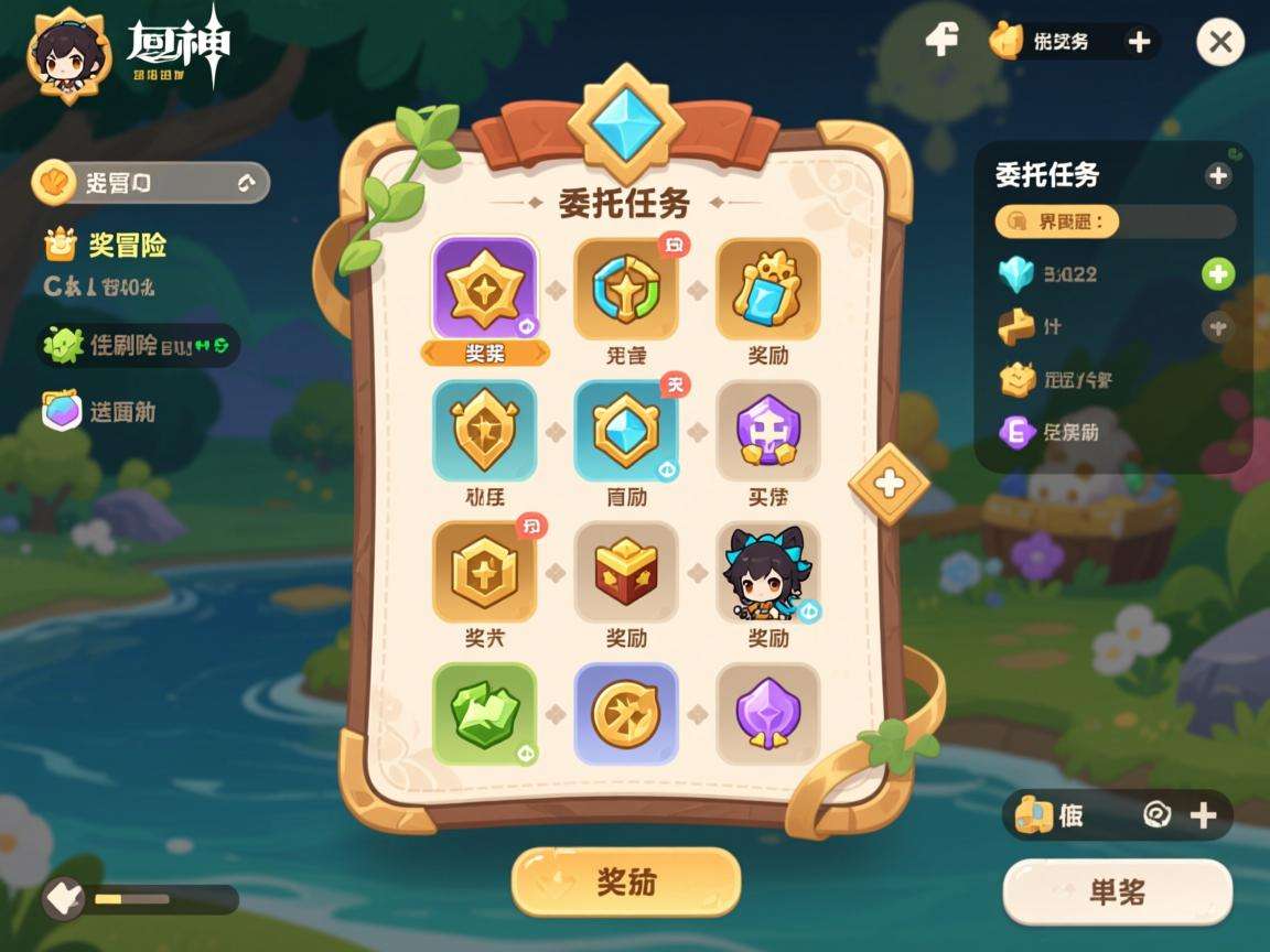 原神委托任务刷新时间揭秘，错过等一天！