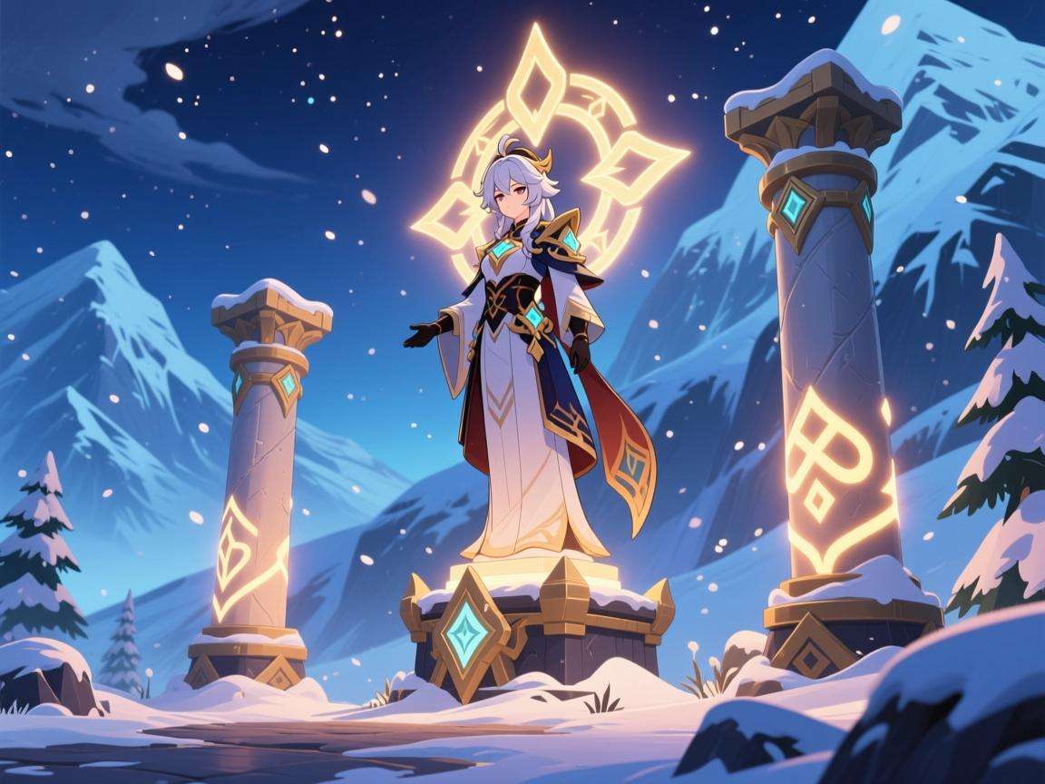 原神雪山柱子的用途究竟是什么