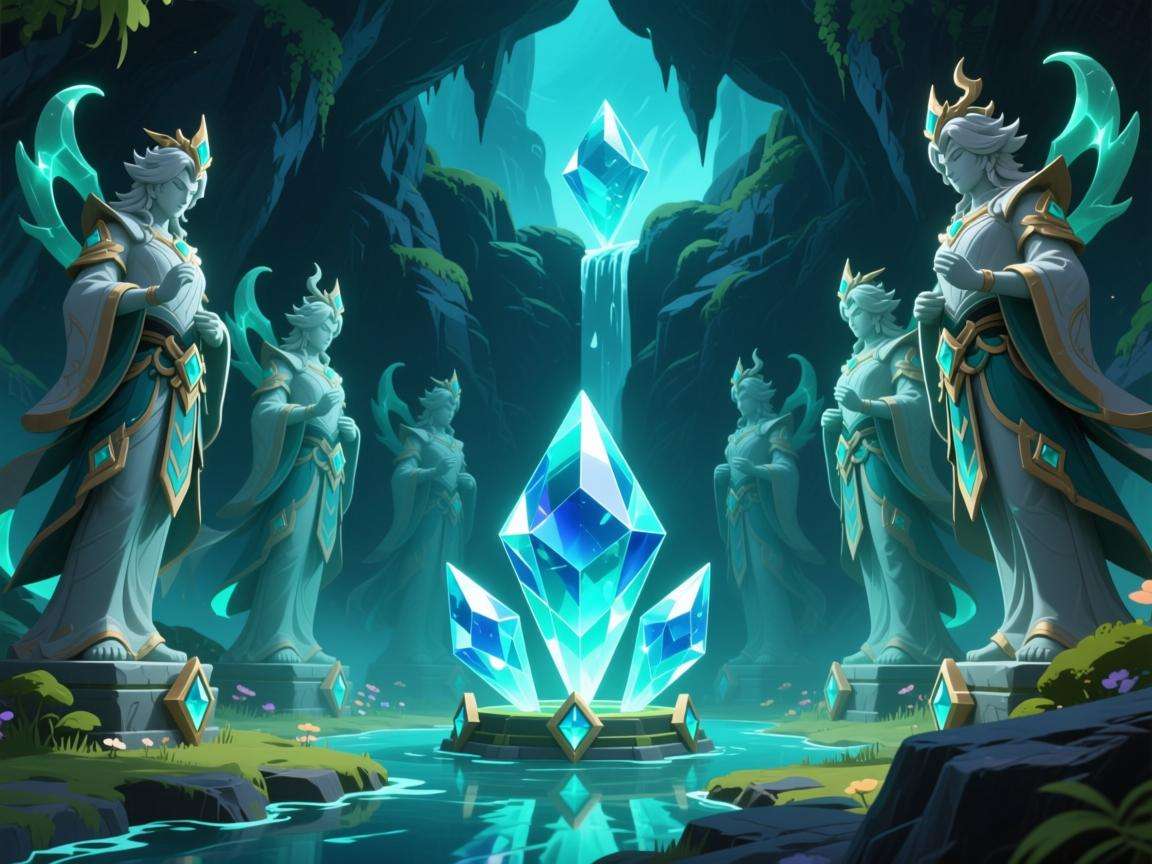 原神层岩巨渊九个渊青宝珠提交点