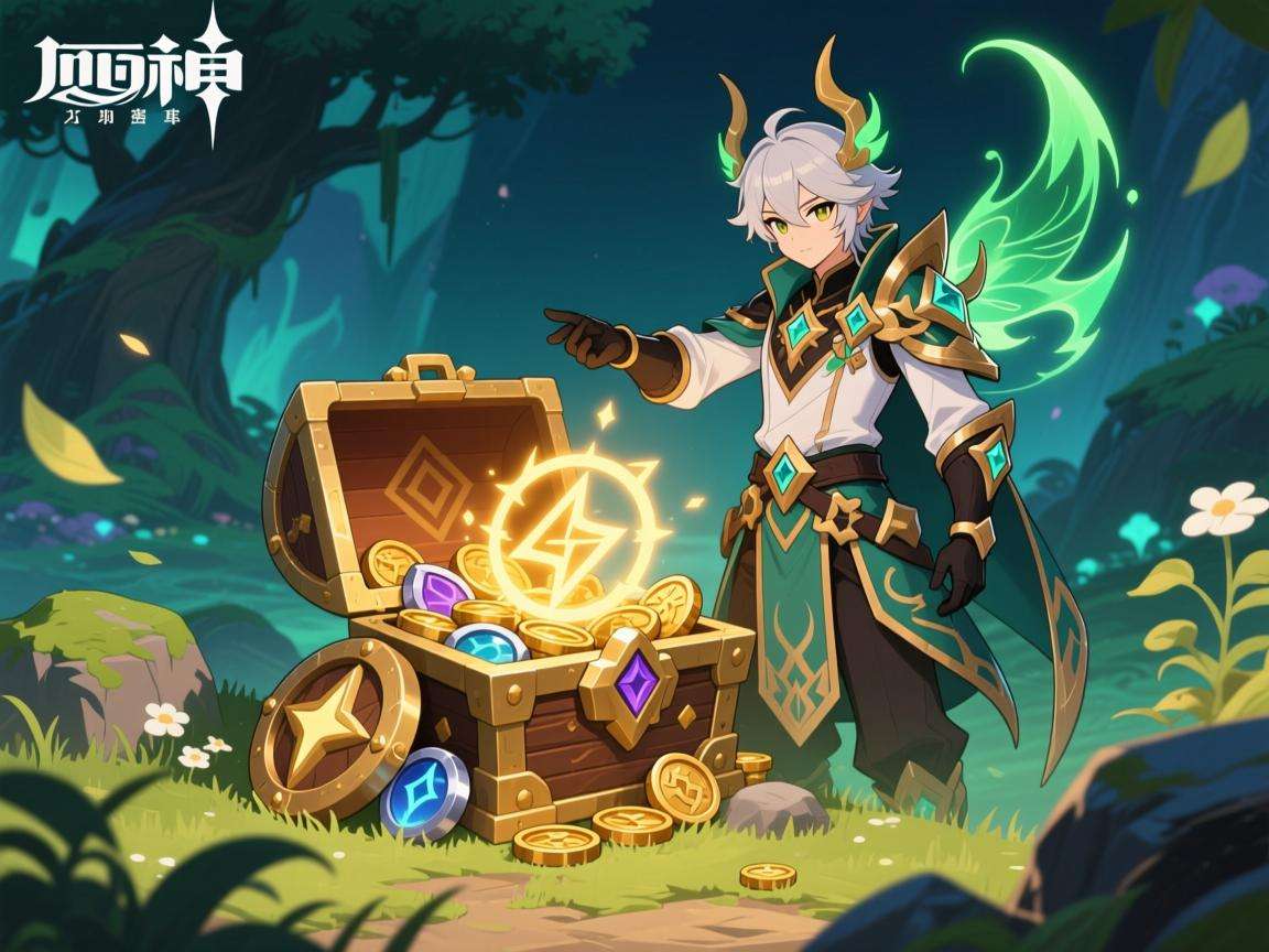 原神无名的宝藏解密全攻略，轻松解锁神秘宝藏！